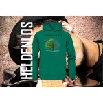 4XL Hoodie Organic Green